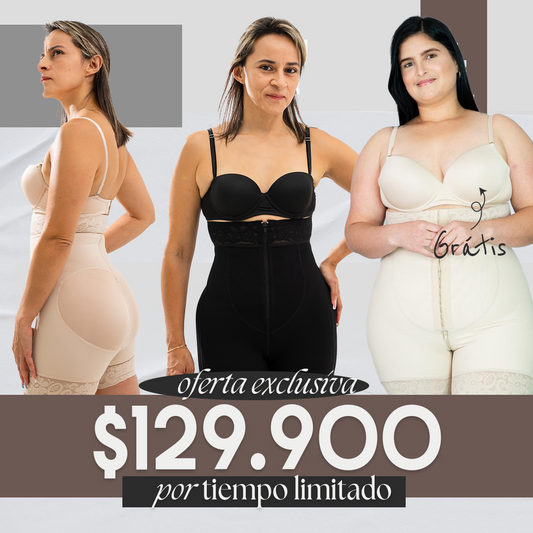 B- PROMOCIÓN FAJA ANTI-BARRIGA MAX + 1 BRASIER GRATIS